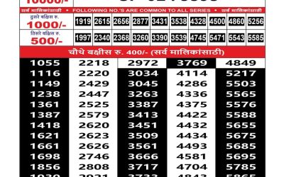 Maharashtra Sahyadri Lottery Result 11.10.25