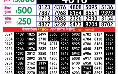 Everest Result Today Dear Lottery Result 2024 Rajshree Daily Lottery 1pm Result 16.10.25