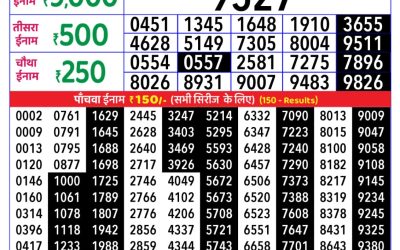 Rajshree Daily Lottery 1pm Result 26.10.25