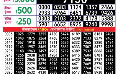 Rajshree Daily Lottery 1pm Result 12.10.25
