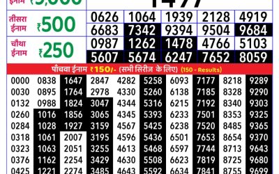 Everest Result Today Dear Lottery Result 2024 Rajshree Daily Lottery 1pm Result 08.11.25