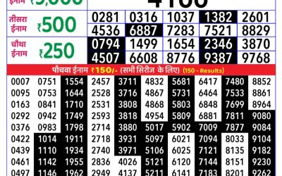Everest Result Today Dear Lottery Result 2024 Rajshree Daily Lottery 1pm Result 09.11.25