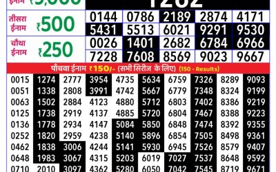 Rajshree Daily Lottery 1pm Result 13.11.25