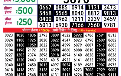 Everest Result Today Dear Lottery Result 2024 Rajshree Daily Lottery 1pm Result 20.11.25