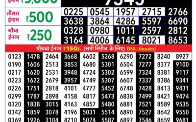 Everest Result Today Dear Lottery Result 2024 Rajshree Daily Lottery 8pm Result 20.11.25
