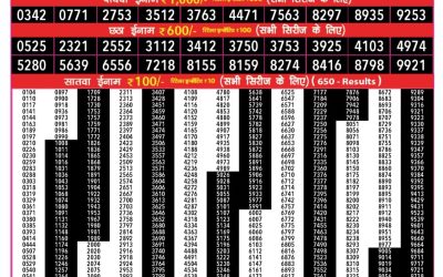 Rajshree 50 Monthly Lottery Result Today 27.11.25