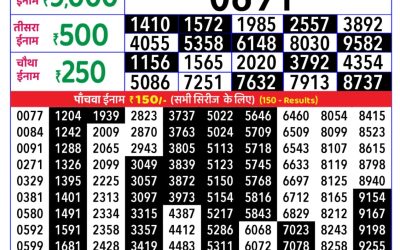 Rajshree Daily Lottery 8pm Result 30.11.25