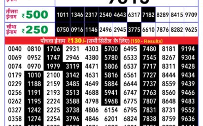 Rajshree Daily Lottery 8pm Result 11.12.25
