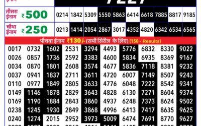 Rajshree Daily Lottery 8pm Result 13.12.25