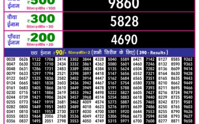 Rajshree 10 Evening Lottery 5.40pm Result 15.12.25