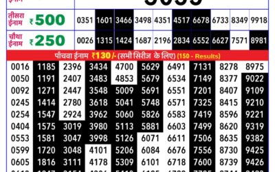 Rajshree Daily Lottery 8pm Result 25.12.25