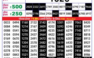 Rajshree Daily Lottery 8pm Result 31.12.25