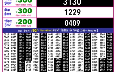 Rajshree 10 Evening Lottery 5.40pm Result 03.01.26