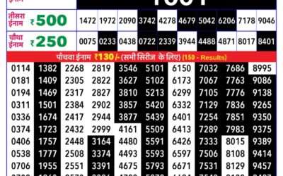 Rajshree Daily Lottery 8pm Result 03.01.26
