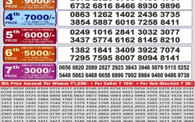 Punjab State 1000 Quarterly Lottery Result 10.01.26Live
