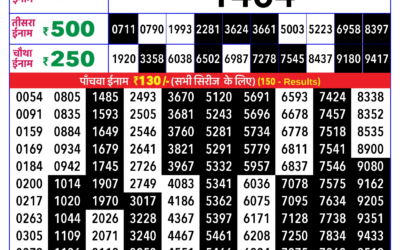 Rajshree Daily Lottery 8pm Result 13.01.26