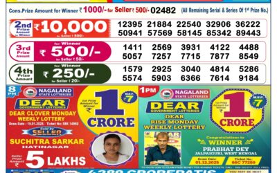 Dear Lottery 6pm Result 20.01.26
